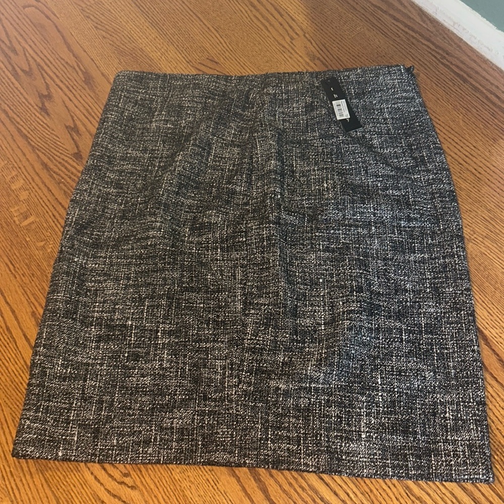 Theory Tweed Skirt